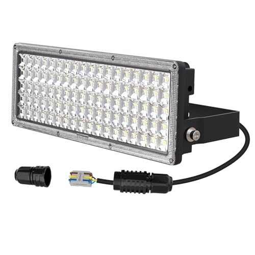 Projecteur super lumineux 14000LM blanc froid 6500K pour arrière-cour