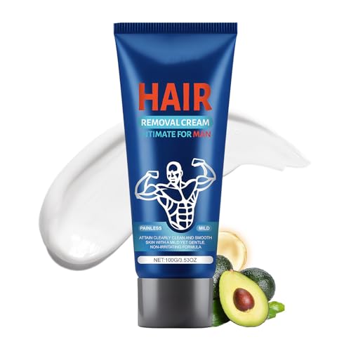 DAWCBVJQ Crema Depilatoria,Prodotti Per La Cura Personale Non Untuosi | Crema Per La Depilazione Delle Zone - Per Braccia Gambe Torace Ascelle Schiena Spalle Bikini Palestra Nuotatori