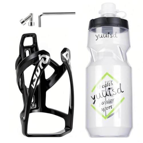 Suporte para garrafas de bicicleta com 710 ml, leve, sem BPA, garrafa de água, para bicicleta, bicicleta de estrada, bicicleta de montanha