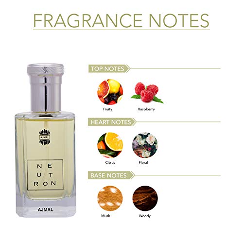 Ajmal Neutron EDP Citrus Fruity Perfume 100ml for Men and Carbon EDP Citrus Spicy Perfume 100ml for Men (Neutron_Carbon_EDP) - Image 3