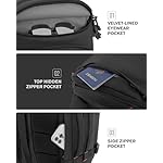 Tolaccea Travel Backpack Carry On 40L, Laptop Backpack with 3 Packing Cubes, Flight Approved Duffel Luggage Bag for Men Women, Water-resistant Large Business Rucksack Daypack, Fits 15.6" Laptop, Black - Image 5