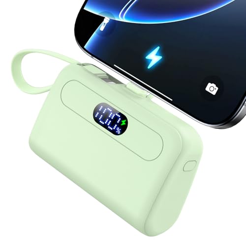 EMEHIO 12000mAh Power Bank Mini Portable Charger Lightning