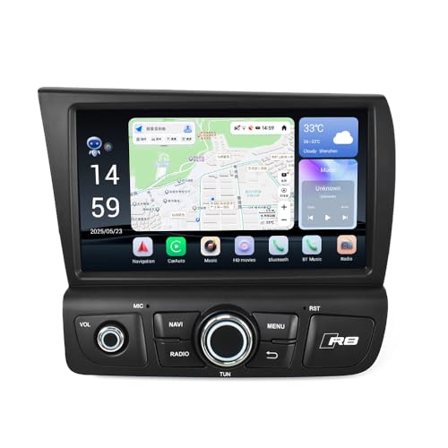 Car Radio for 2007-2015 Audi R8 Android Screen Upgrade Replacement