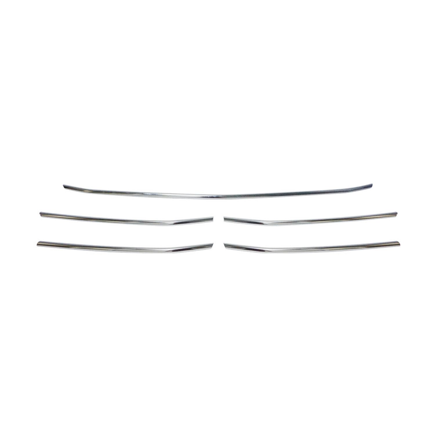 Kühlergrill Leiste Grillleisten für Mercedes Sprinter 907 910 2018-2025 Chrom 5X
