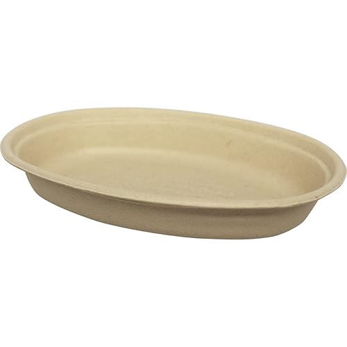World Centric BO-SC-UBB - Cuenco para burrito de fibra vegetal sin blanquear 100% compostable, 32 onzas (paquete de 300)