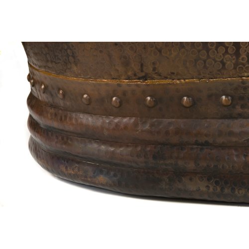 Premier Copper Products Bts67Db 67-Inch Hammered Copper Single Slipper Bathtub, Oil Rubbed Bronze #TOP3