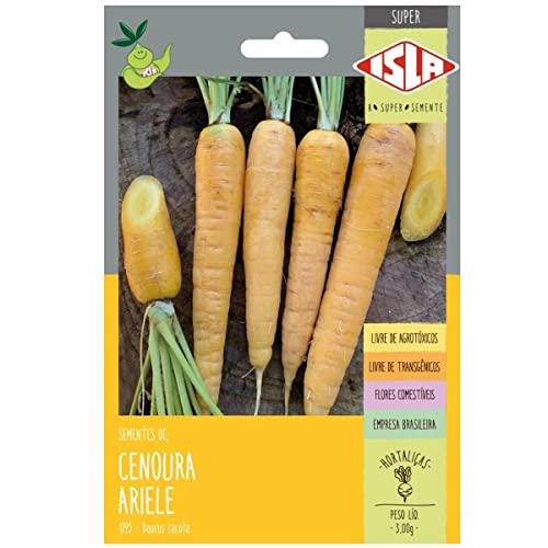 Sementes de Cenoura Ariele Amarela (3g) Super ISLA
