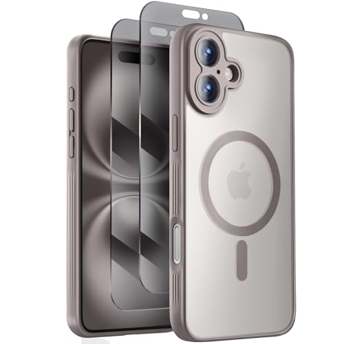 Image of Symcele Designed for iPhone 16 Plus Case, Natural Titanium