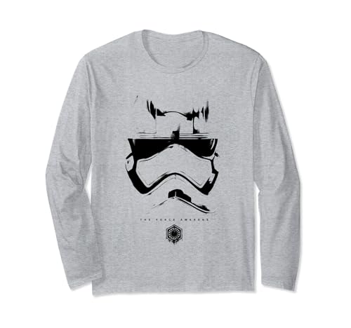 T-shirt Star Wars Captain Phasma manches longues à impression graphique grand format