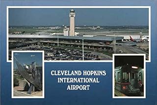 Cleveland Hopkins International Airport Cleveland, Ohio OH Original Vintage Postcard