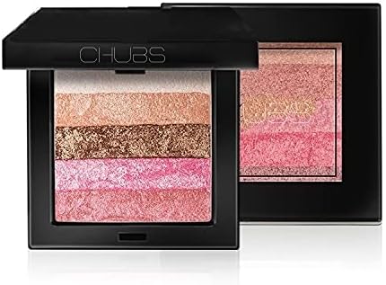 Chubs Radiant Iconic Shimmer Brick Highlighter and Blusher palette