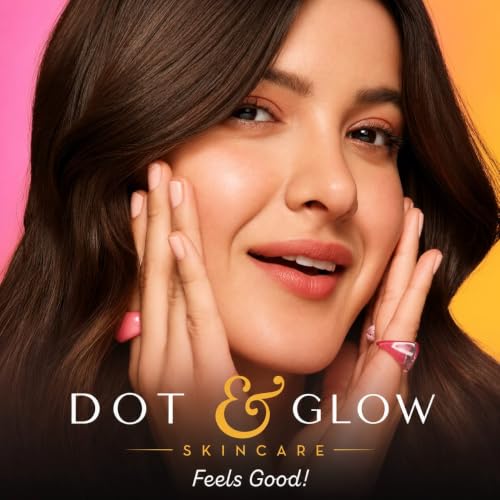 Image of Dot & Glow Niacinamide Vitamin C Sunscreen | SPF 50 PA+++ Broad Spectrum Sun Protection | Blue Light Defense | Non-Sticky Moisturizing Face Sunscreen | 60g