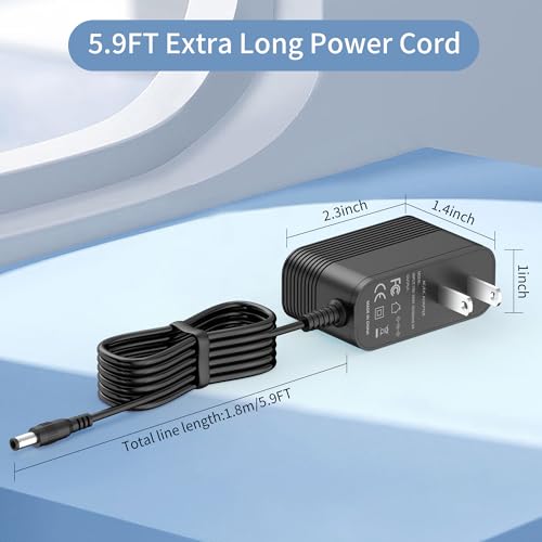 Cargador de 9V de repuesto compatible con batería lonchera East Oak HM935 5