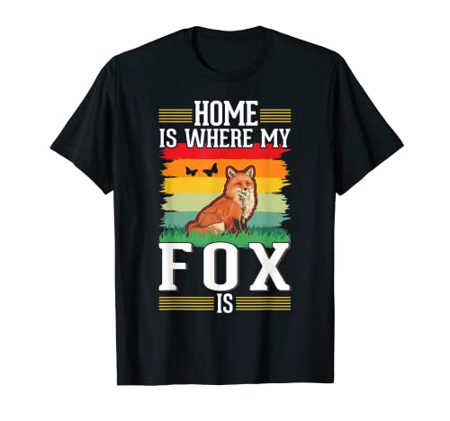 Home is where my Fox is Volpe T-Shirt