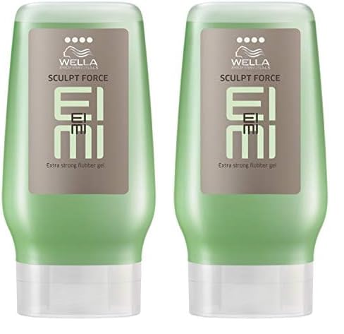 Wella EIMI SCULPT FORCE - Gel de Peinado Profesional Extra Strong - 125 ml (Paquete de 2)