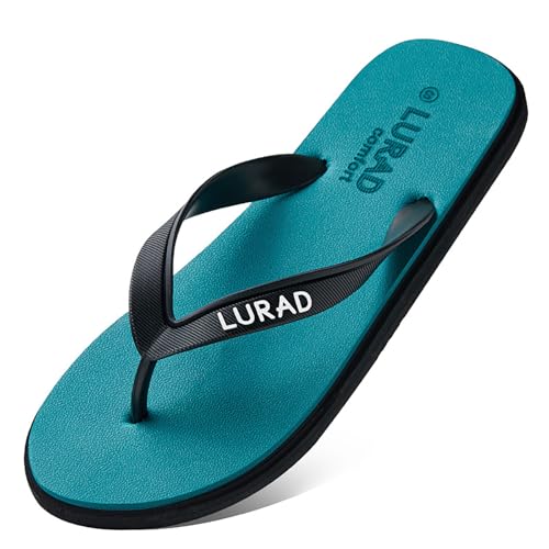 Mens Sandals & Flip flops for Men - Non-Slip Sandals Men Summer Slippers Beach Casual Thin Strap for Men Footwear - Thong Flats for Men