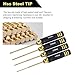 HobbyPark Titanium Hex Screw Driver Set 1.5mm 2.0mm 2.5mm 3.0mm Hexagon Screwdriver Wrench Tool Kit for Multi-Axis FPV Racing Drone RC Quadcopter Helicopter Car,4-Pack