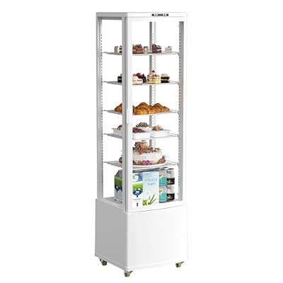 Upstreman Cake Display Refrigerator, 10 Cu. Ft Commercial Display Case