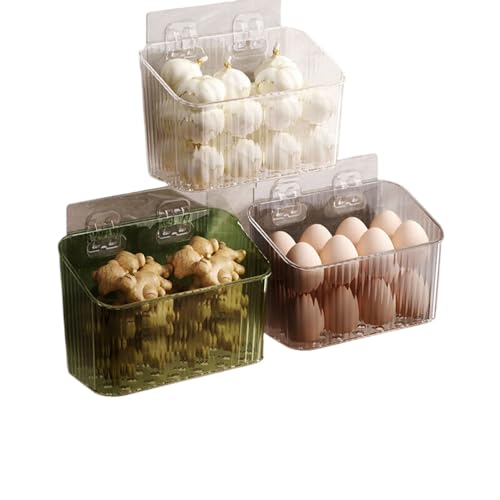 Kitchen Utensil Gadgets Kitchen Gadgets-124 厨房葱姜蒜收纳筐置物架 Kitchen Storage Rack Wall