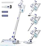 ORFELD Cordless Vacuum Cleaner, 24000Pa Powerful Cordless Vacuum, 6 in 1 Lightweight Stick Vacuum with 40 Min Runtime, Wireless Household Vacuum Cleaner for Pet Hair Carpet Car Hardwood Floor