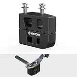 NICECNC Black Bracket Lifting Block 1' / 2' Kickstand Lift Block Compatible with Harley Road King FLHR 1994-2024, Road King Special FLHRXS 2017-2024, treet Glide FLHX 2006-2024, See Fitment