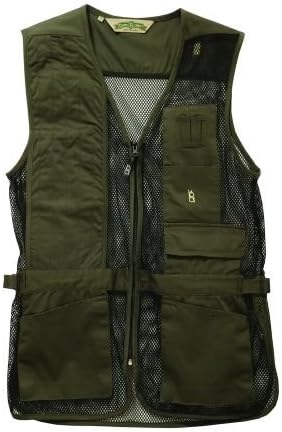 Bob-Allen Shooting Vest, Left Handed, Sage, Small