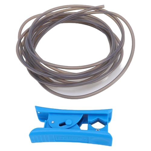 Keenso PTFE Filament Tube 4M Grey Smooth Feed Tube for A1 Mini AMS 3D Printer Filament Extrusion 1.75mm ID 2.5mm Compati