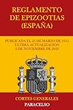 Reglamento de Epizootias (España) (Spanish Edition)