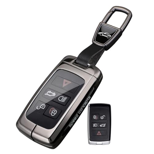 Boîtier clé Range Rover Velar Vogue Defender en alliage de zinc premium protection Jaguar XJ