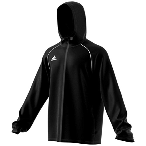 Adidas Herren Jacke Core 18, Black/White, XL, CE9053