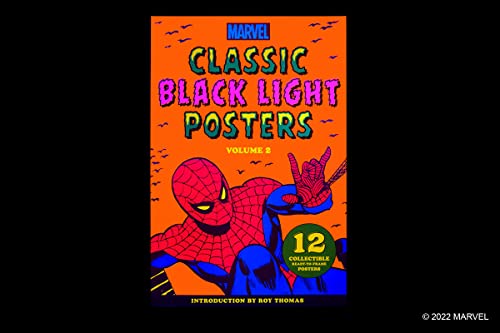 Marvel Classic Black Light Collectible Poster Portfolio Volume 2