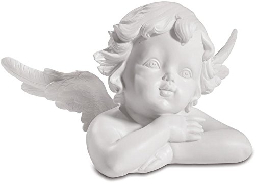 Statuetta angelo in resina 16.5 cm