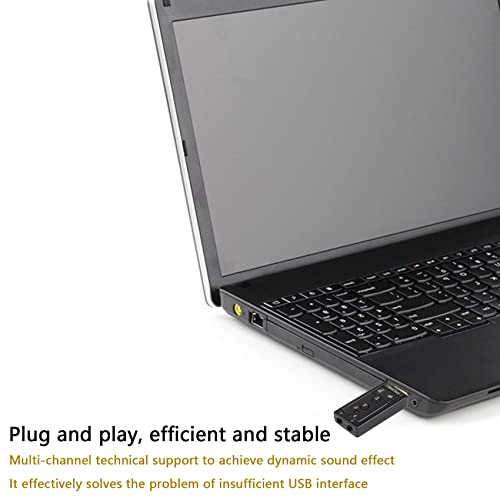 Dsyj 7.1 Channel Usb External Sound Card Audio Adapter #TOP1