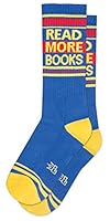 Algopix Similar Product 10 - Gumball Poodle READ MORE BOOKS Socks