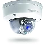 TRENDnet Indoor/Outdoor 1.3 Megapixel HD PoE IR Dome Style Network Camera, Digital WDR, 720p, IP66 Rated Housing, 82ft. Night Vision, ONVIF, IPv6, TV-IP321PI