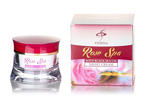 Face Rose Night Cream Enriched Bulgarian Rose Oil Black Sea Lye 50 ml 1.7 oz