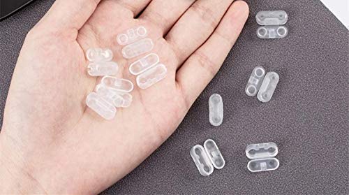 Blinds Cord Clips 20Pcs Clear Color Plastic Blinds Ball Chain Cord Connectors For Household Roller, Roman And Vertical Blinds #TOP3