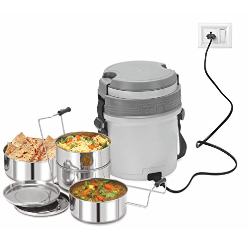 Cello Newton 4-Container Electric Lunch Box
