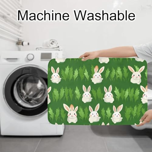 Tapis de salle de bain 61 x 40,6 cm antidérapant lot de 3 pour wc et lavabo - 8