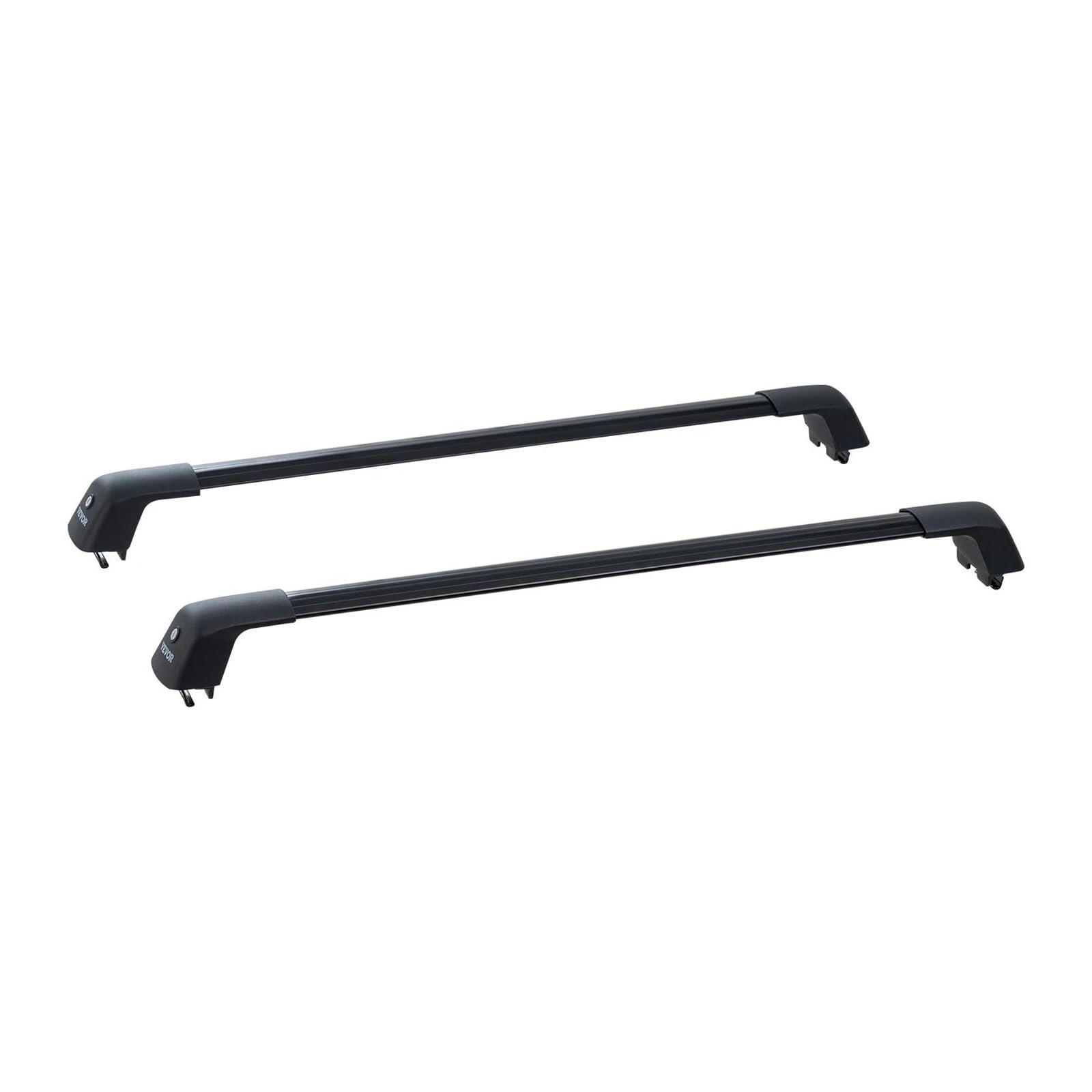 Portaequipajes Barra Transversal Techo Universal Barra Transversal Aluminio para Riel Lateral Ranurado Sin Espacio Barra Transversal Ajustable para Furgoneta Baca para Coche(120cm)