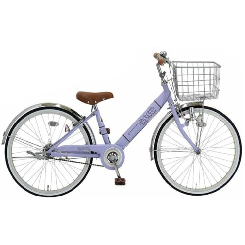 完成品でお届け! 子供用自転車 esse 20インチ 子供 自転車[マカロンラベンダー]小学生 シンプル 低床フレーム 安全基準BAA適合車 エッセ 大阪府 堺市 完全組立 整備済でお届け[小学生 大阪府 堺市 ]
