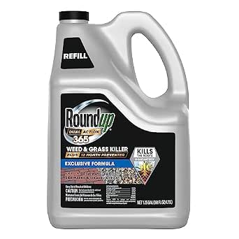 Roundup Dual Action 365 Weed & Grass Killer Plus 12-Month Preventer Refill