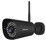 FOSCAM G4 Full HD 4MP 2K WiFi Outdoor Security Camera with Human-Only Detection,Motion Detection, Free Cloud Service Included, 65ft Night Vision with IR Lights, IP66 Weatherproof,Supports Alexa