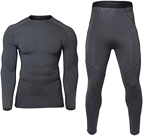 AORAEM Men’s Winter Thermal Underwear Clothing Set Warm Long Johns Pants Sport Suits
