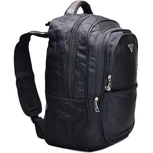 Mochila Notebook Executiva Reforçada Suporte para USB RF0003 Cor:Preto