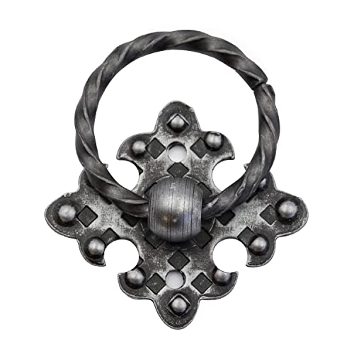 Kit 3 pezzi di maniglia pendente fissaggio effetto decorativo ferro battuto, viene spedito con garanzia e reso gratuito.