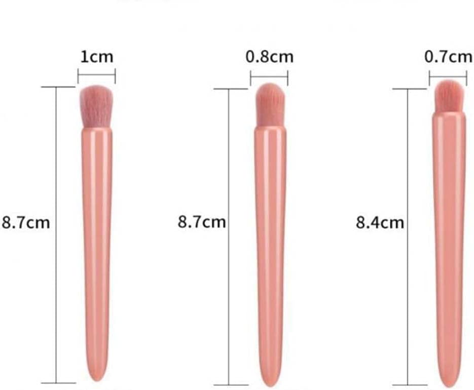 COSHINE Mini Travel Makeup Brush Set (5pcs + Mirror) - image 6