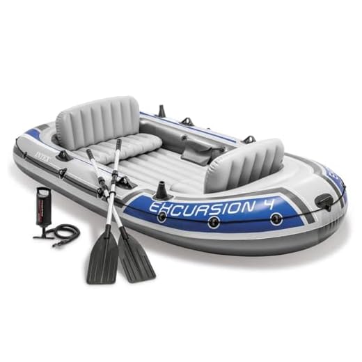 INTEX Embarcación auxiliar Excursión 4 cm 315X165X43 Y canoa inflable del bote del juego verano 503