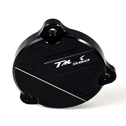 Cubierta de aluminio para marco de Tmax 560 Tech MAX con acabado mecanizado premium en negro 5
