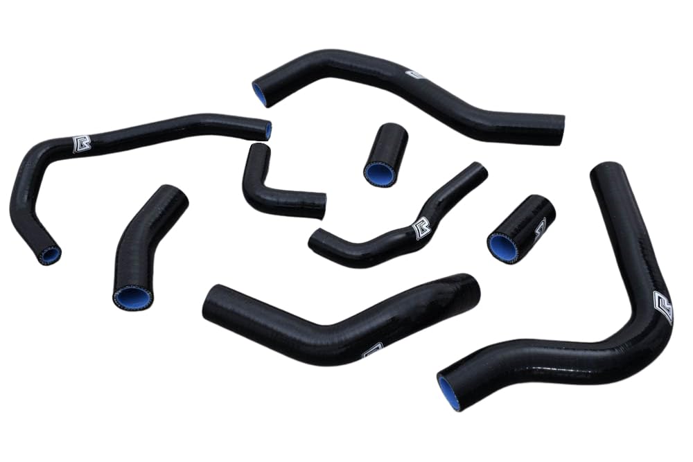 avdb-moto Juego Mangueras de Radiador Agua Compatible con HONDA CBR 600 RR 600RR PC40 2009-2012, CBR 600 RR 600RR PC40 2007-2008, CBR 600 RR 600RR PC40E 2021-2022 (Negro)